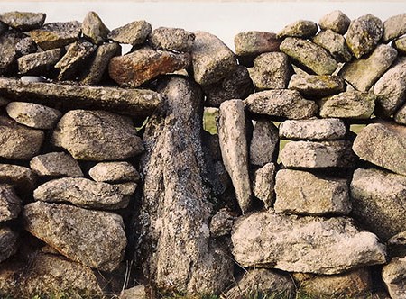 Muro de una cortina en Bermillo de Sayago