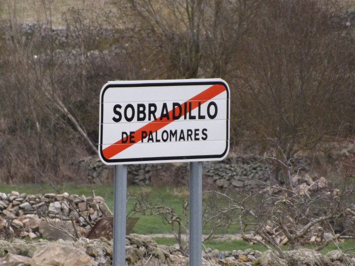 Señal de Salida de Sobradillo de Palomares