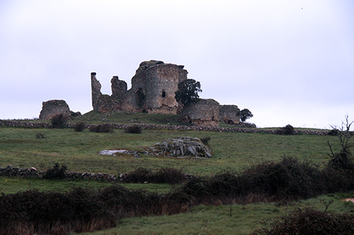 Cuatro torres se estructuran en torno a la torre del homenaje del Castillo de Asmesnal