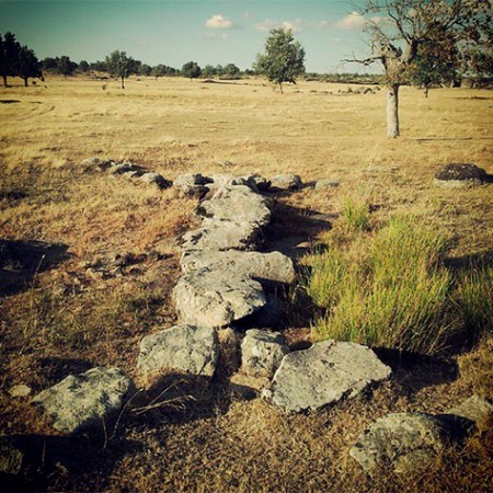 paso o pontón en la rivera de bermillo
