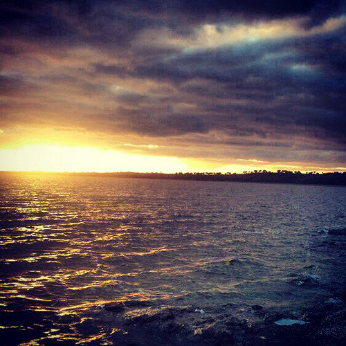 Embalse de Almendra desde Salce (Zamora)