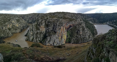 Fallas de los Arribes desde el Mirador de Miranda do Douro