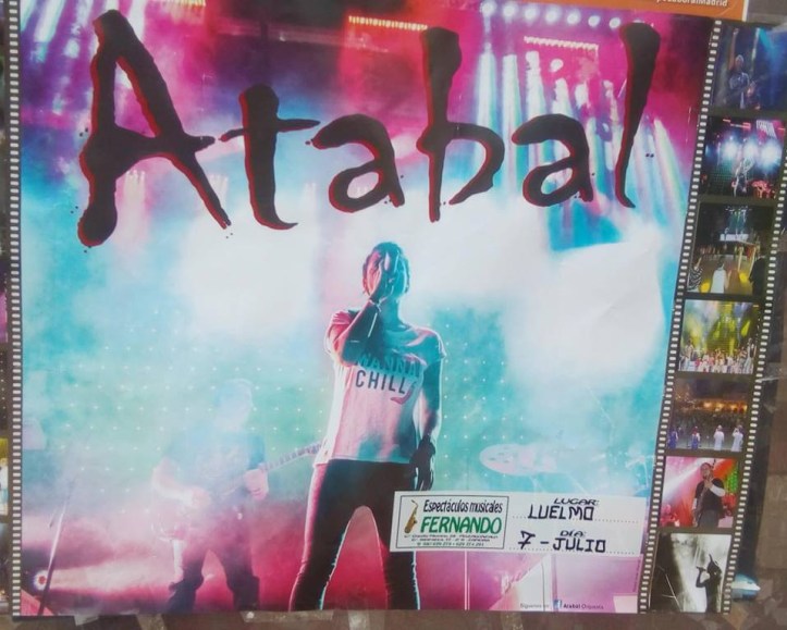 orquesta atabal en las fiestas de julio de luelmo de sayago