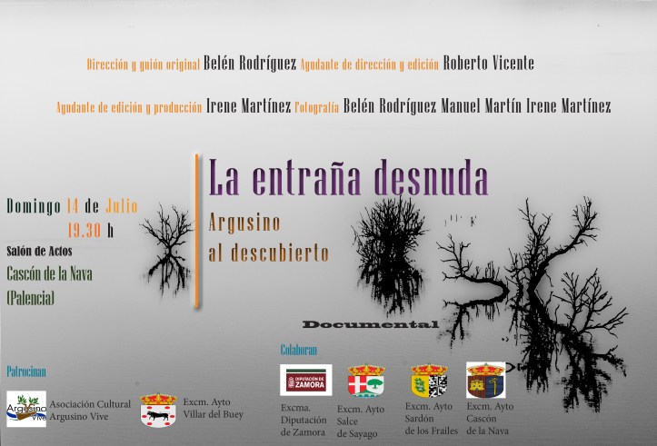 cartel la entraña cascon calidad