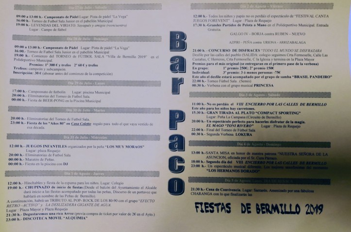 programa-fiestas-bermillo-2019-pueblosdesayago