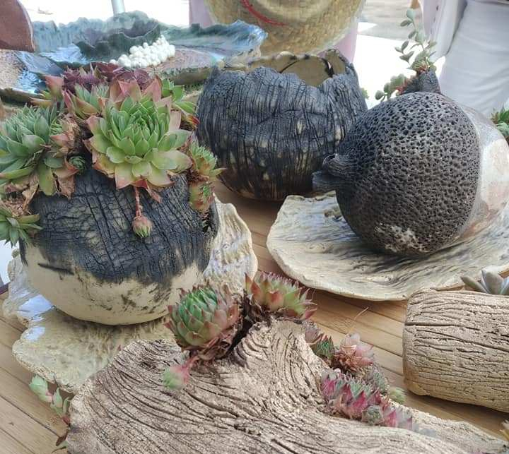 obras de numa cerámica