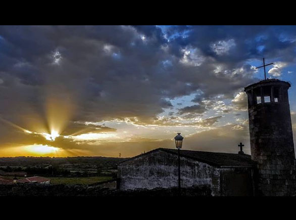 amanecer en salce de sayago, zamora