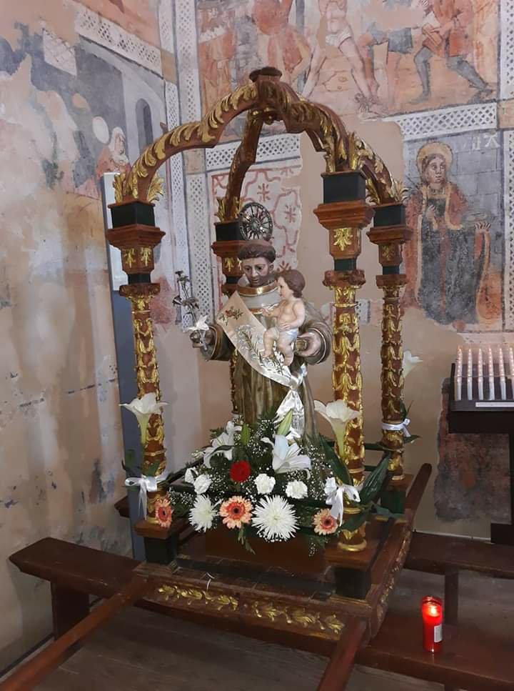 Imagen de San Antonio de Padua de Carbellino, comarca de Sayago, Zamora