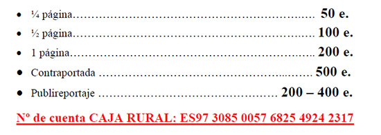 tarifas publicitarias vive zamora