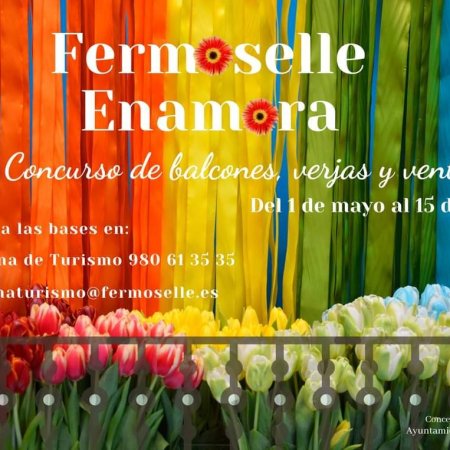 concurso de balcones, verjas y ventanas Fermoselle Enamora