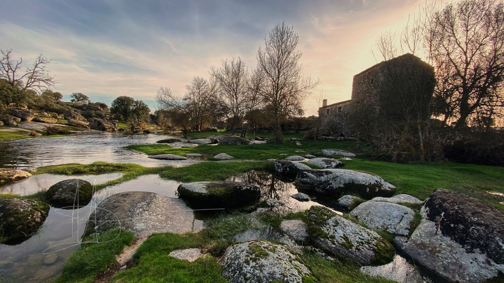 molino junto a la rivera de Villar del Buey