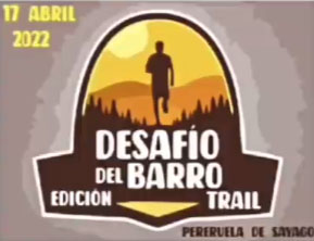 Cartel del Trail Desafío del Barro de Pereruela de Sayago con 3 distancias: trail largo, trail corto y ruta senderista de 10 kilómetros