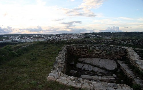 El cañón del Duero y Miranda desde el Fuerte Nuevo de Torregamones