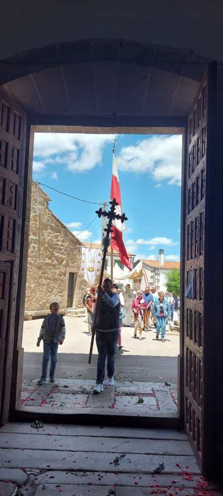 fotos de la celebración de la octava del Corpus en Gáname de Sayago