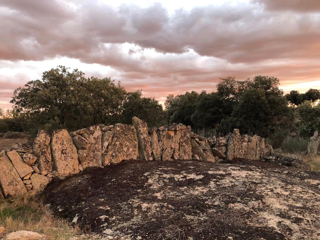 tradicionales cercas de piedra en la comarca de sayago. Concretamente en el municipio de Salce. Fotos de Jorge del Barrio