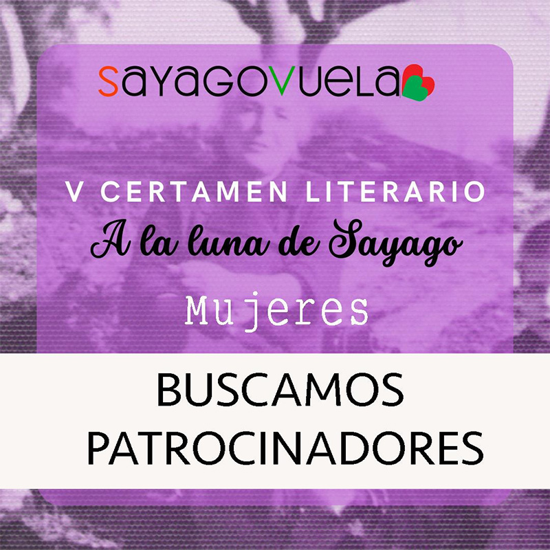 se buscan patrocinadores para el V certamen literario sayago vuela