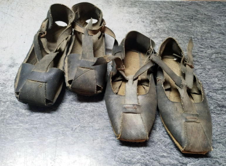 albarcas, calzado típico