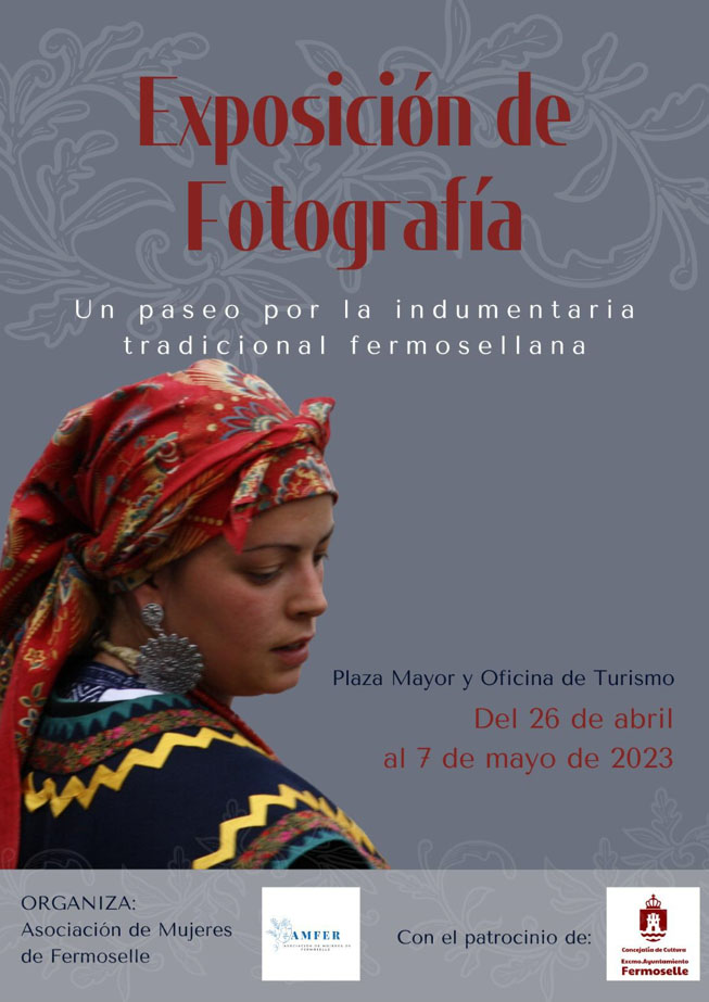 exposición de fotografía sobre indumentaria tradicional en Fermoselle (Zamora)