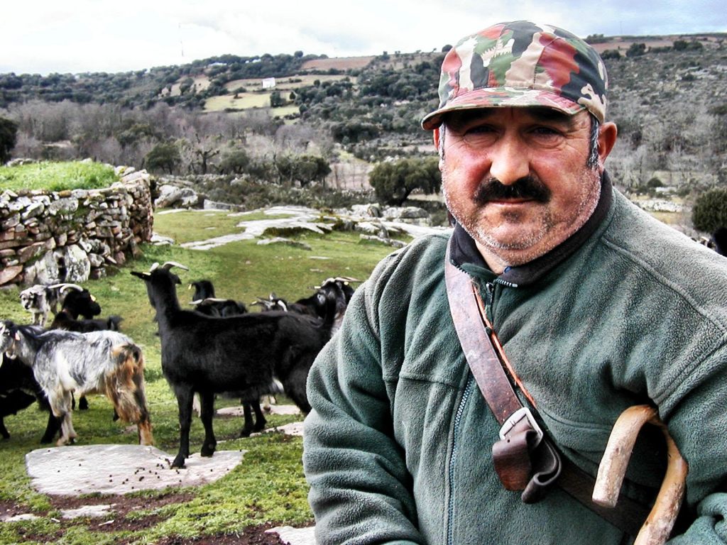 Susi el Cabrero en Fornillos de Fermoselle. Foto de Guti