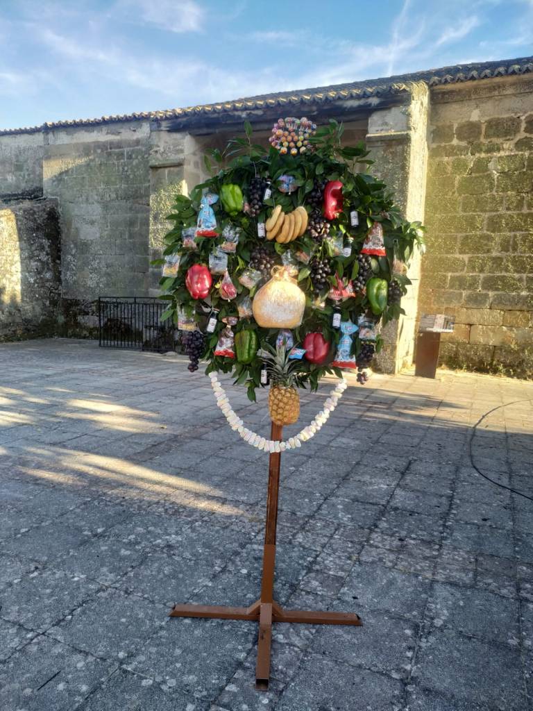 ramo del ofertorio de villamor de la ladre, comarca de sayago, zamora