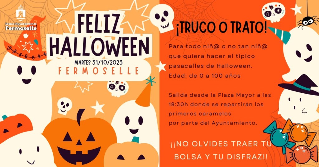 pasacalles de halloween en fermoselle zamora
