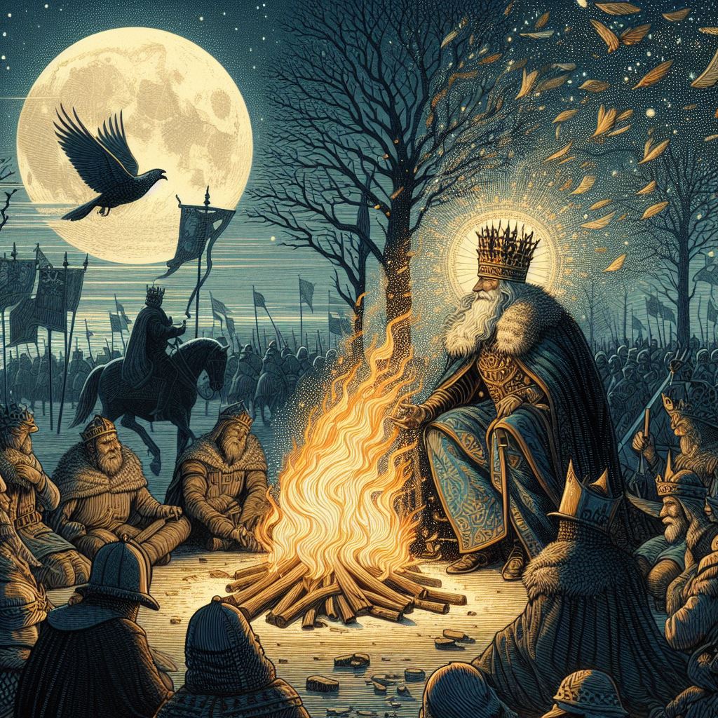 SSMM Los Reyes Magos haciendo una hoguera en Sayago (Zamora)