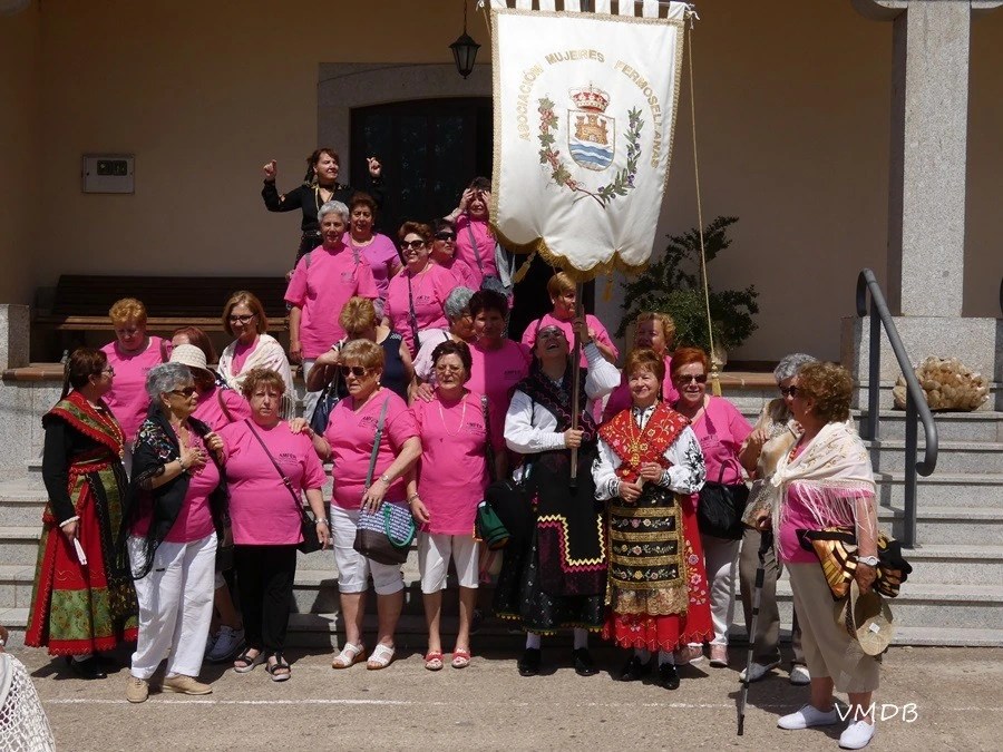 Foto de la Asociación de Mujeres de Fermoselle en la última jornada de convivencia celebrada en Moral en 2019