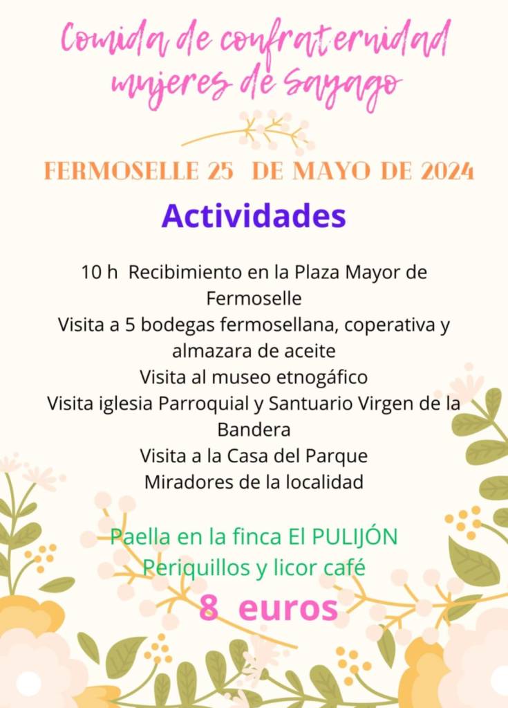actividades de la jornada de convivencia de asociaciones de mujeres de la comarca de sayago (Zamora)