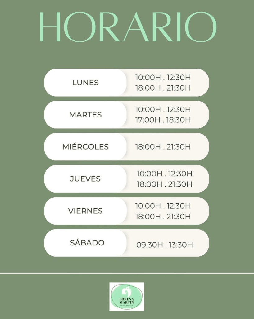 Horarios del Centro Lorena Martín Salud y Bienestar en Calle José María Cid de Bermillo de Sayago (Zamora)