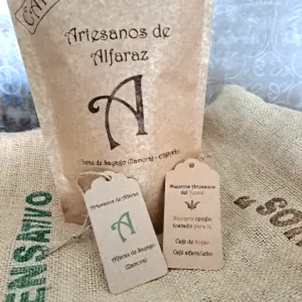 packaging de cafés artesanos de alfaraz