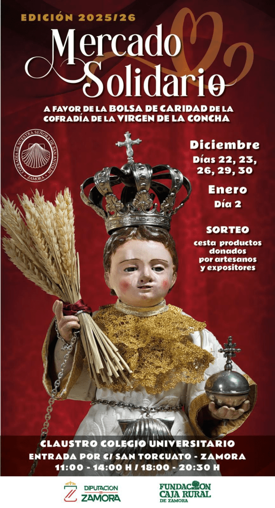 Cartel informativo de los Talleres Navideños 2025 en Bermillo de Sayago. Ilustración de niños y niñas realizando manualidades y cocina navideña. Actividades para menores de 5 a 12 años con juegos, manualidades y MasterChef Junior. Se celebran los días 22, 23, 29 y 30 de diciembre, de 10:00 a 14:00 horas, en el local del Ministerio de Trabajo. Organizan Diputación de Zamora, Ayuntamiento de Bermillo de Sayago e Ibero Eventos y Formación.