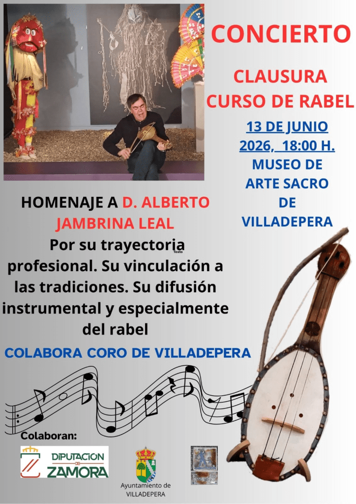 concierto clausura curso de rabel homenaje a Alberto Jambrina Leal