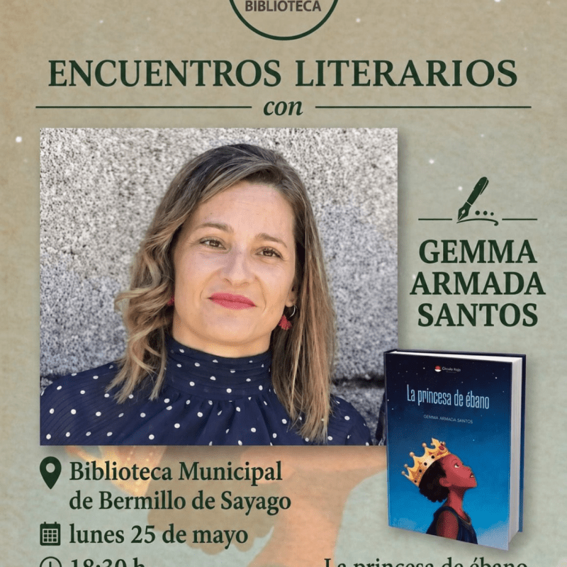 Gemma Armada Santos protagoniza un nuevo encuentro literario en Bermillo de Sayago